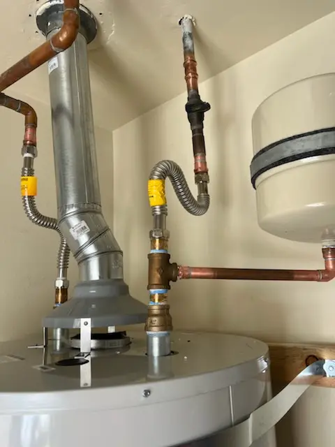 Water heater installation and plumbing repair in Freeway Corridor